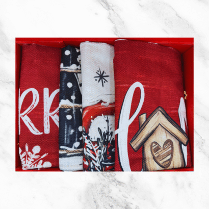 WeihnachtsKissen SchenkBox