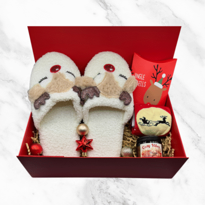 Gemütliches Rentier SchenkBox